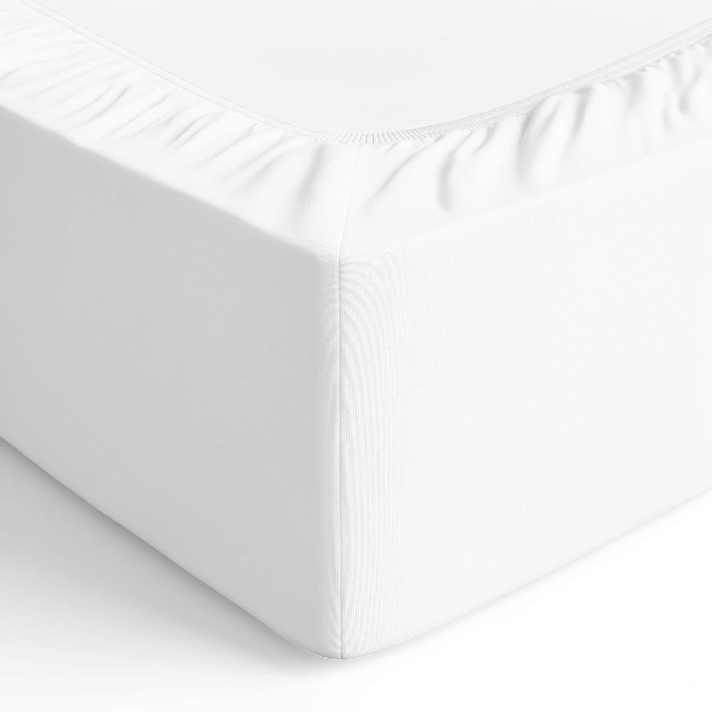 Fitted Bed Sheets Deep Pocket - 미니멀 스타일 침구 세트, 단색, 몸에