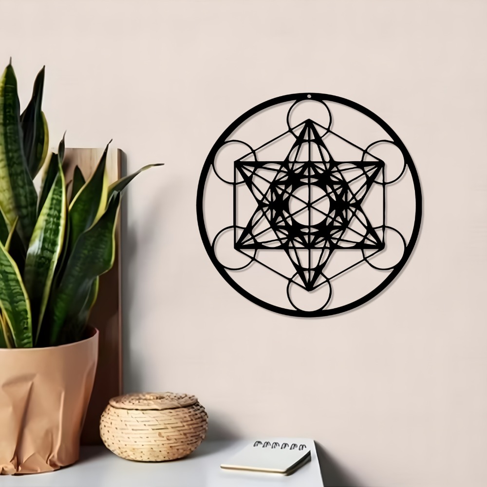 Home Decor - CIFBUY 철제 벽 장식 다윗의 별
