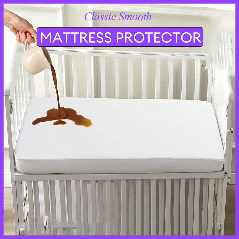 1개입 아기침대 매트리스 보호커버 부드러운 방수 매트리 - Waterproof Mattress Protector Breathable 리뷰 및 가격